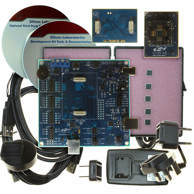 Semiconductors Microprocessors & Microcontrollers Development Kits C8051T610DK by Silicon Labs