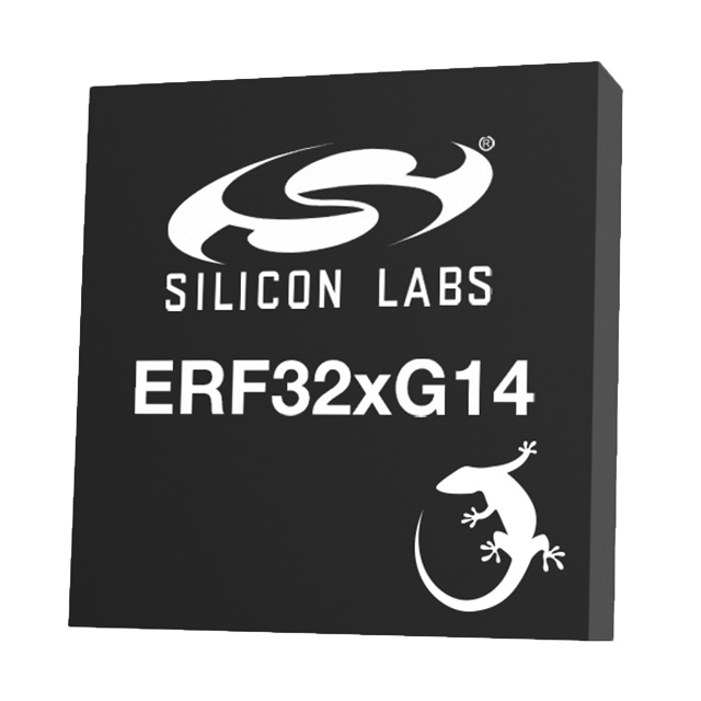 All Parts Semiconductors RF Modules Receivers EFR32MG14P733F256GM48-B by Silicon Labs