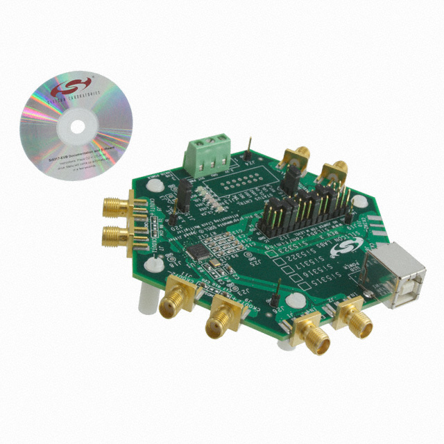 All Parts Semiconductors Microprocessors Development Kits SI5317-EVB by Silicon Labs