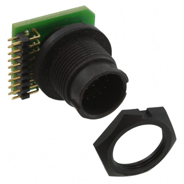 All Parts Connectors Circular Connectors EN3P12MRAPCBN by SWITCHCRAFT
