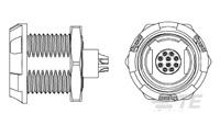 All Parts Connectors Circular Connectors 1-1877069-2 by TE Connectivity / AMP