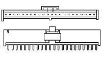 All Parts Connectors FFC Connectors 1-1888291-2 by TE Connectivity / AMP