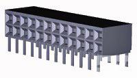 Headers & Wire Housings 1-5146140-1 by TE Connectivity
