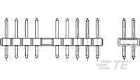 All Parts Connectors Headers 1-5176264-1 by TE Connectivity