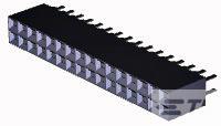 All Parts Connectors Headers 1-535598-6 by TE Connectivity
