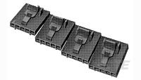 All Parts Connectors 104920-4 by TE Connectivity