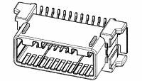 All Parts Connectors 1612040-2 by TE Connectivity