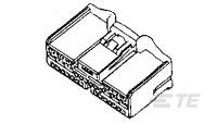 All Parts Connectors 1612906-1 by TE Connectivity