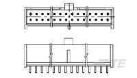 All Parts Connectors Headers 1658549-2 by TE Connectivity AMP Connectors