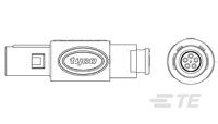 All Parts Connectors Circular Connectors 1877849-2 by TE Connectivity / AMP