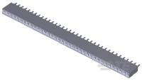 All Parts Connectors Headers 3-535541-4 by TE Connectivity