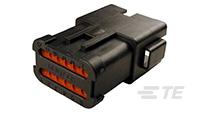 All Parts Connectors DT04-12PA-BE03 by TE Connectivity