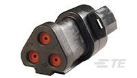 All Parts Connectors DT04-3P-E005 by TE Connectivity