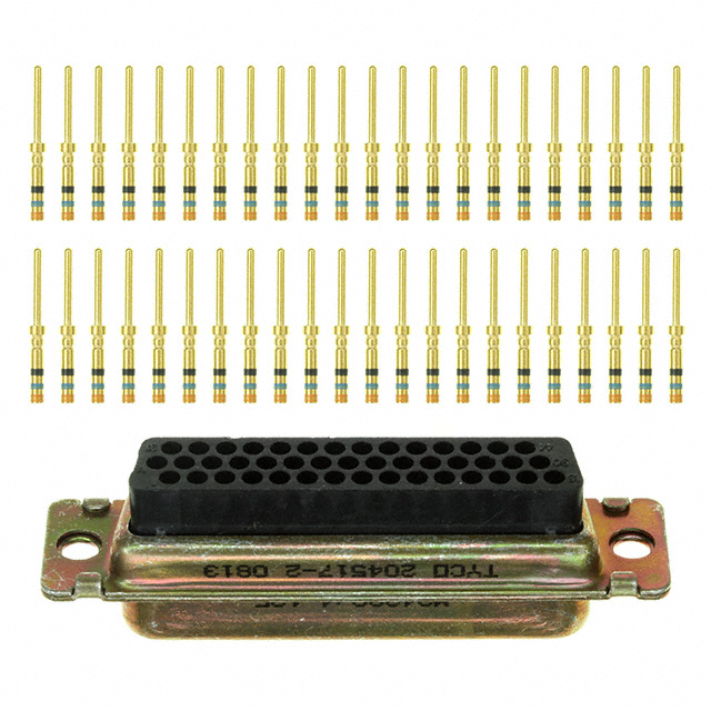 All Parts Connectors D-Subminiature and Accessories M24308/4-13F by TE Connectivity Aerospace, Defense and Marine