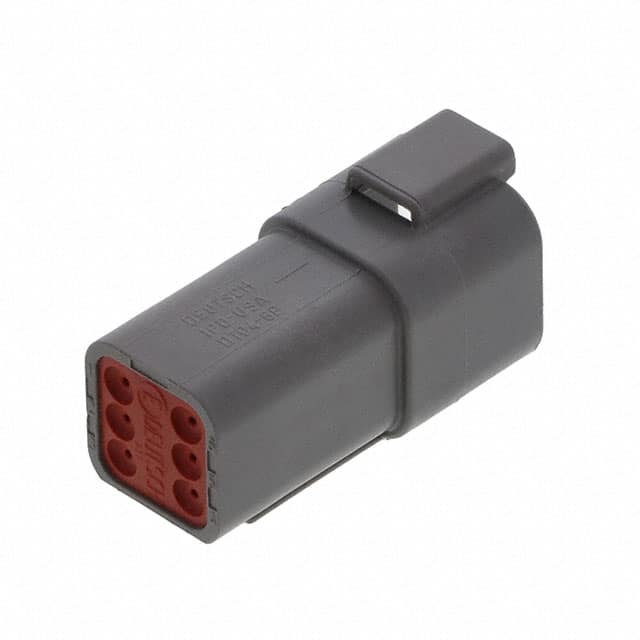 All Parts Connectors Automotive DT04-6P-C015 by TE Connectivity