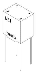 All Parts Passive Components Transformers MET-28 by Tamura