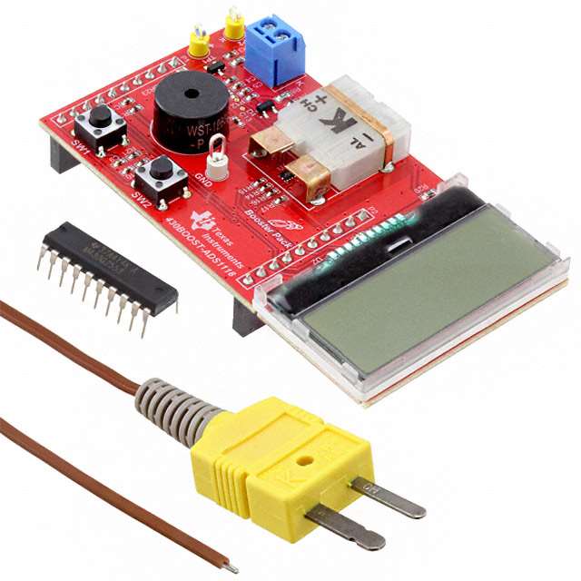 All Parts Semiconductors Analog to Digital, Digital to Analog  Converters Analog to Digital 430BOOST-ADS1118 by Texas Instruments