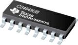 All Parts Semiconductors Logic Logic Gates, Single CD4049UBDRE4 by Texas Instruments