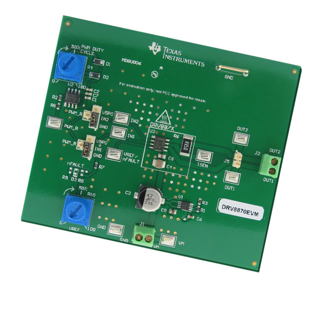 All Parts Semiconductors Programmable Logic DRV8870EVM by Texas Instruments