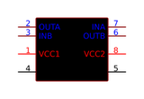 All Parts Semiconductors Interface ICs Interface Isolators ISO7421EDR by Texas Instruments