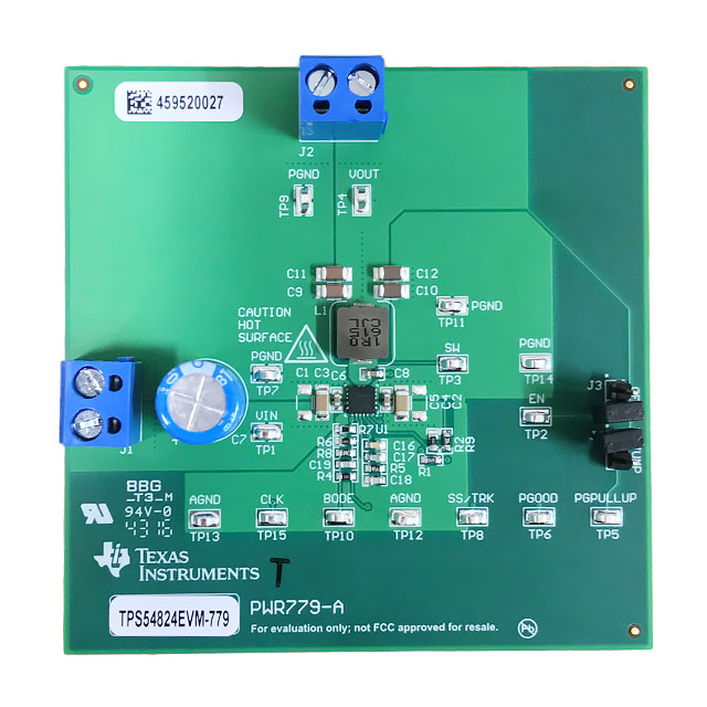 All Parts Semiconductors Programmable Logic TPS54824EVM-779 by Texas Instruments