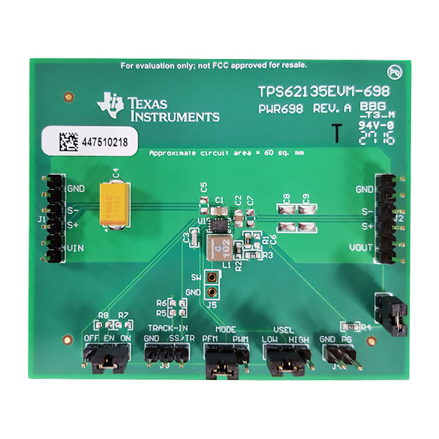 All Parts Semiconductors Programmable Logic TPS62135EVM-698 by Texas Instruments