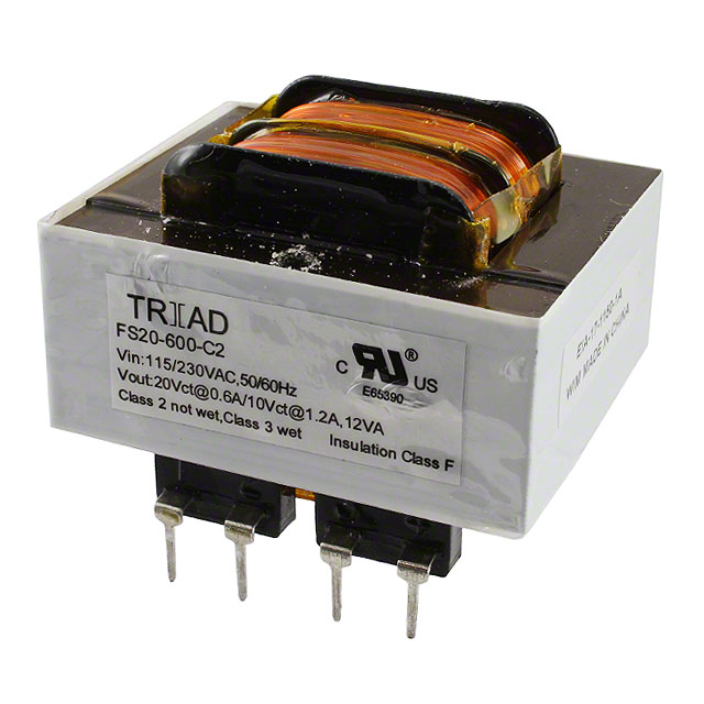 All Parts Passive Components Transformers FS20-600-C2 by Triad Magnetics