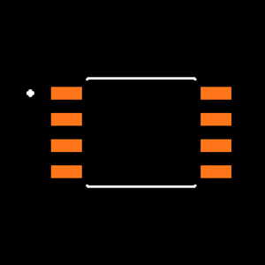 24LC512-E/SM Footprint