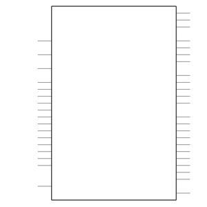 Arduino UNO Rev3 with Long Pins Symbol