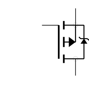 IRF9530 Symbol