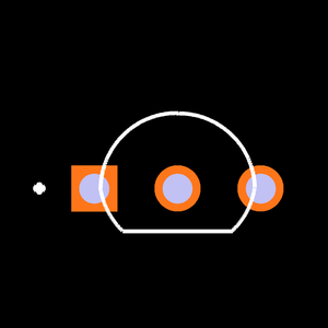 LM337LZ/LFT4 Footprint