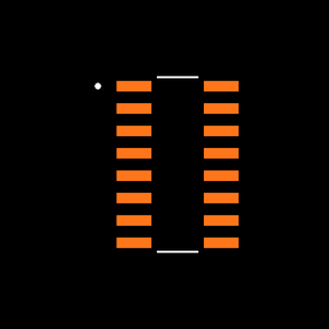 MAX3094ECSE+T Footprint