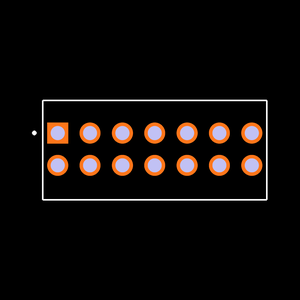 91687-307LF Footprint