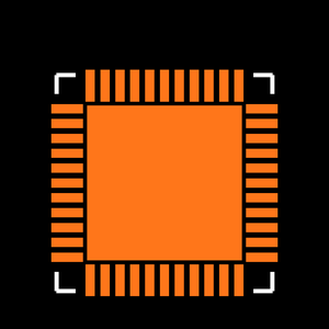 73S1215F-44IM/F/P Footprint
