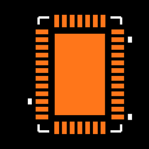 LTC2751CUHF-12#PBF Footprint