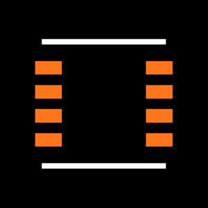 MAX5417LETA+ Footprint