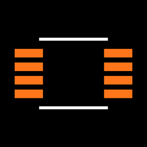 MAX982CUA+ Footprint