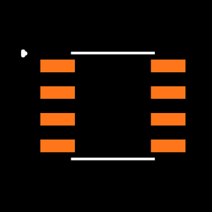 FM25W256-G Footprint