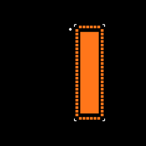 MAX24101ELU+T Footprint