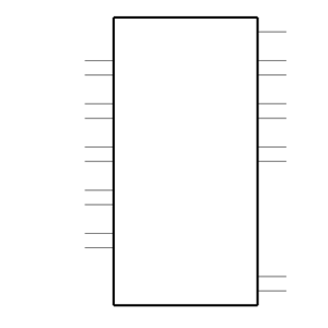MAX3222ECTP+T Symbol