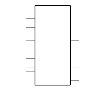 MAX4583LEEE+T Symbol