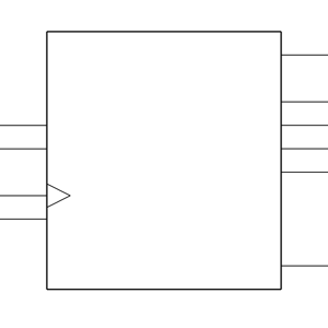 MAX5842LEUB+T Symbol