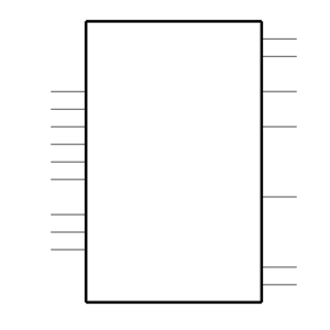 MAX6887AETE+T Symbol