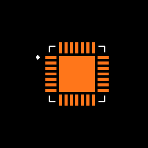 MAX8717ETI+T Footprint