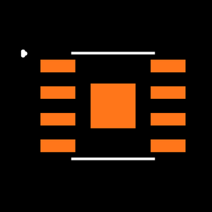 MAX1651ESA+ Footprint
