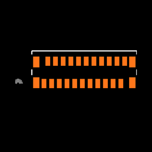 501951-2210 Footprint