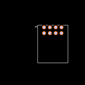 74162-0408 Footprint