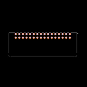 74164-0032 Footprint