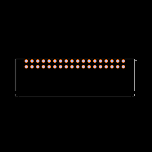 74164-0036 Footprint