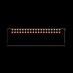 74164-0038 Footprint